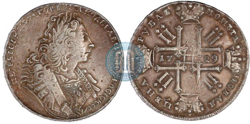 Picture 1 rouble 1729 year  "Type of 1729"
