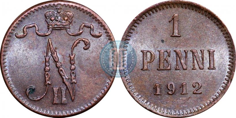 Picture 1 penni 1912 year  