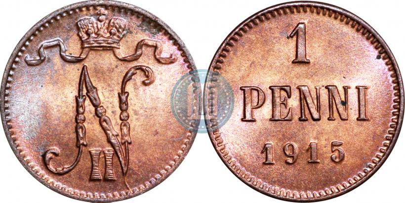 Picture 1 penni 1915 year  