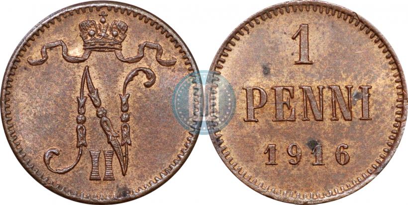 Picture 1 penni 1916 year  