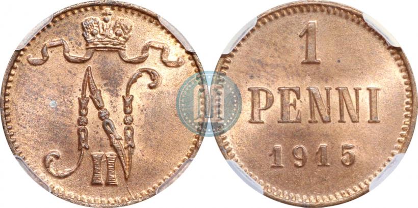 Picture 1 penni 1915 year  