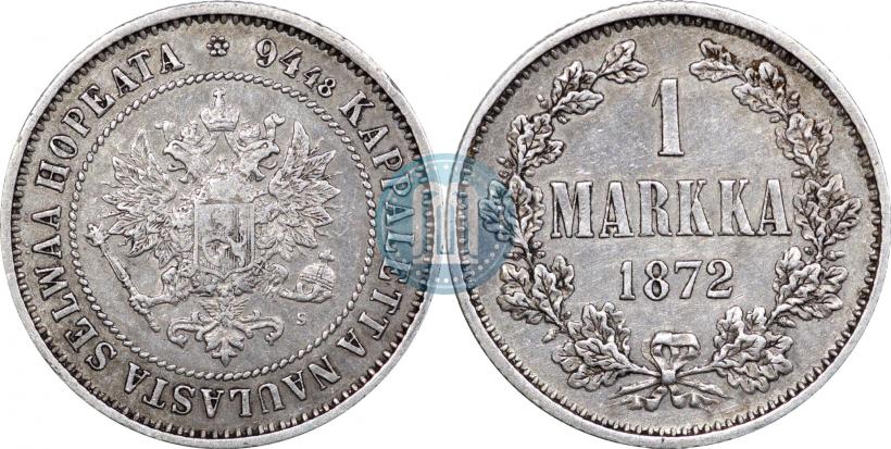 Фото 1 марка 1872 года S 