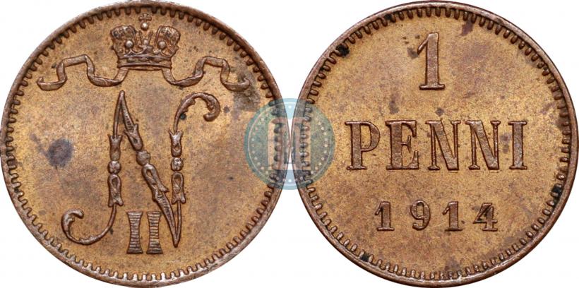 Picture 1 penni 1915 year  