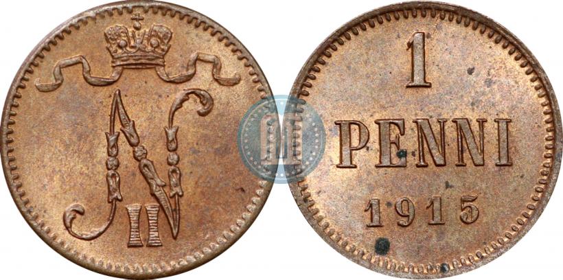 Picture 1 penni 1915 year  