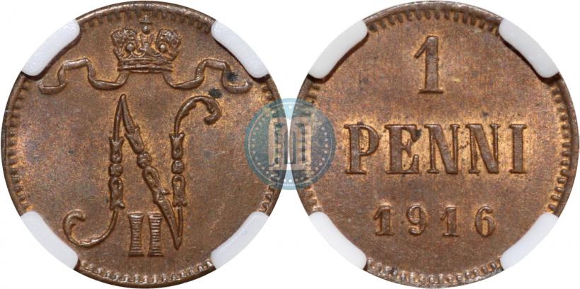 Picture 1 penni 1916 year  