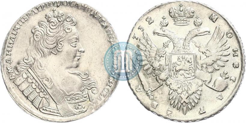 Picture 1 rouble 1732 year  
