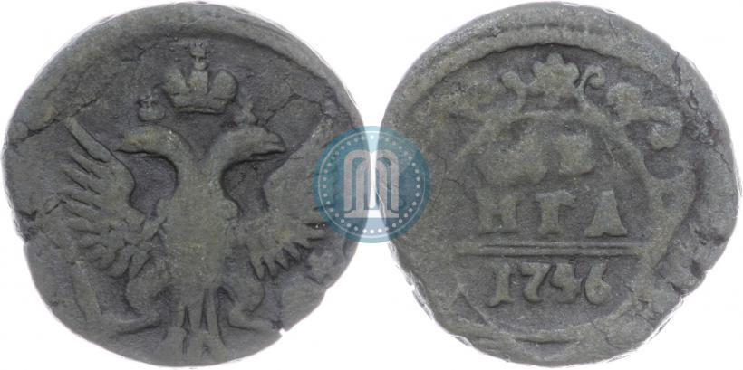 Фото Денга 1746 года  