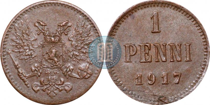 Picture 1 penni 1917 year  