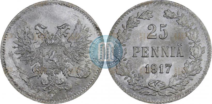 Фото 25 пенни 1917 года S 