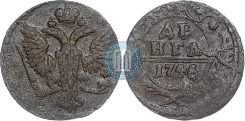 Фото Денга 1746 года  