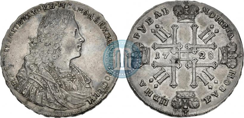 Picture 1 rouble 1728 year  "Type of 1728"