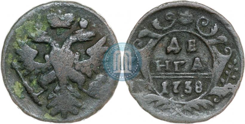 Фото Денга 1738 года  