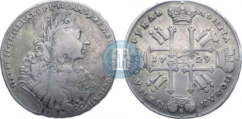 Picture 1 rouble 1729 year  "Type of 1729"