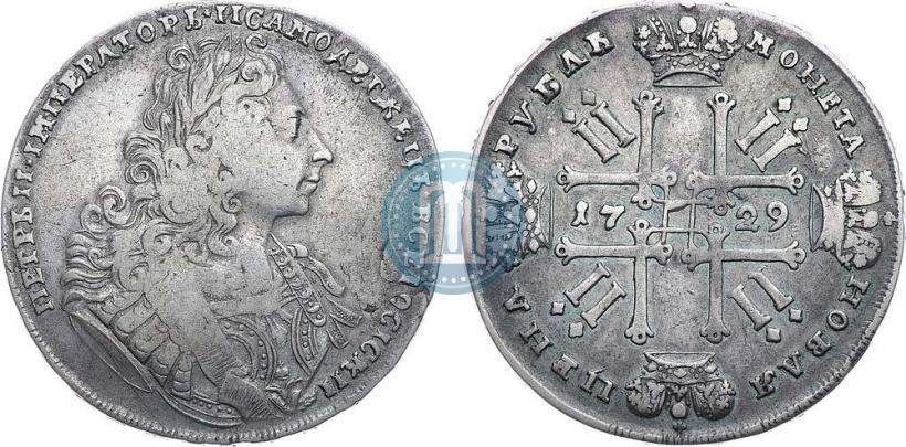 Picture 1 rouble 1729 year  "Type of 1729"