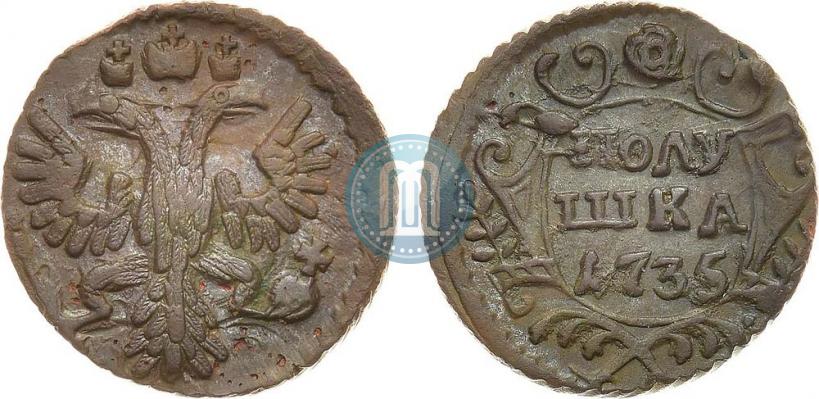 Picture Polushka 1735 year  