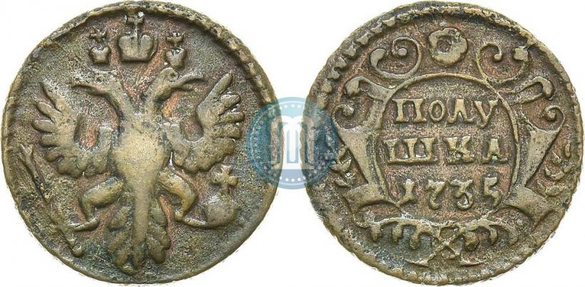 Picture Polushka 1735 year  