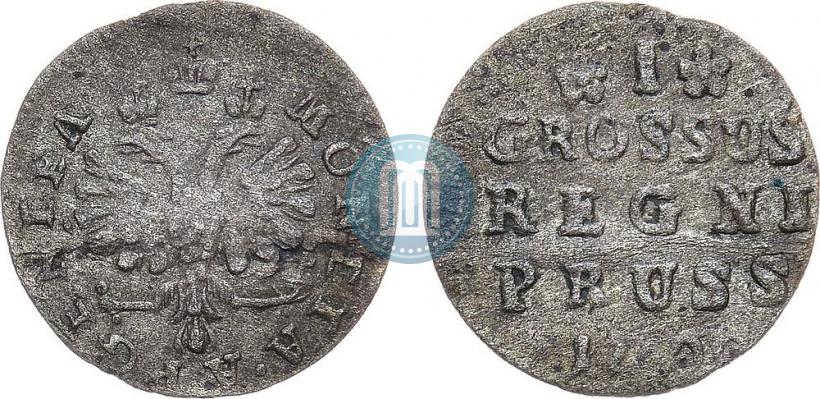 Фото 1 грош 1760 года  