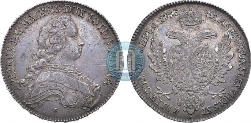 Picture Thaler 1753 year P "Albertusthaler"