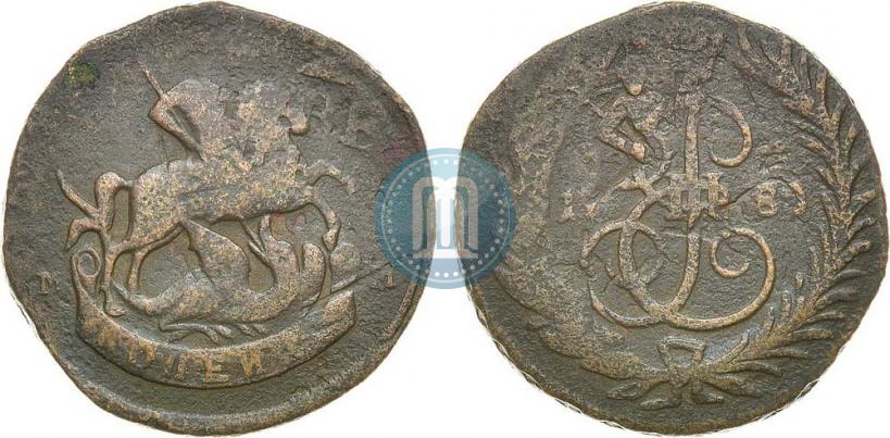 Picture 1 kopeck 1788 year ММ 