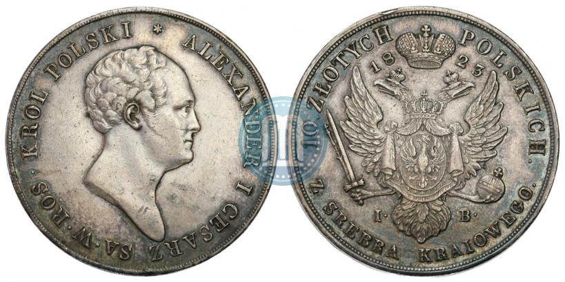 Picture 10 złotych 1823 year IB 