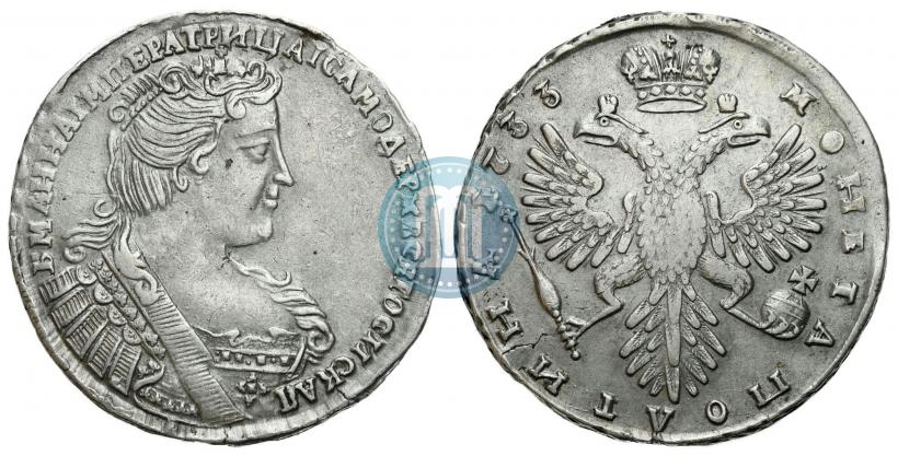 Picture Poltina 1733 year  