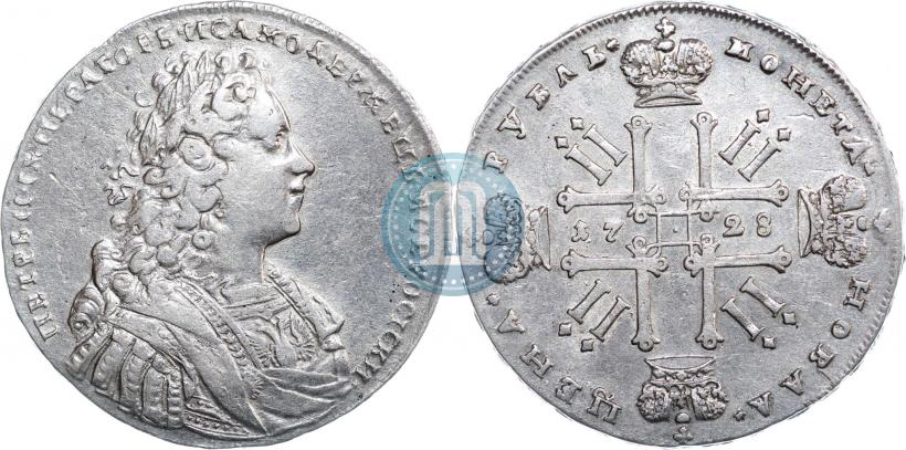 Picture 1 rouble 1728 year  "Type of 1728"