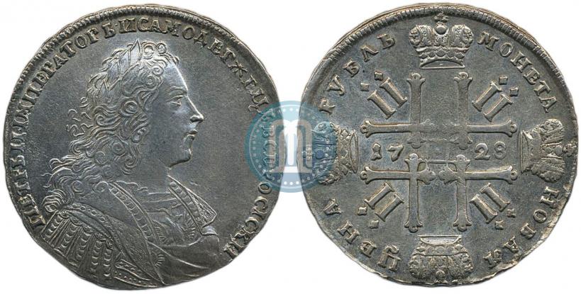 Фото 1 рубль 1728 года  "Тип 1728"