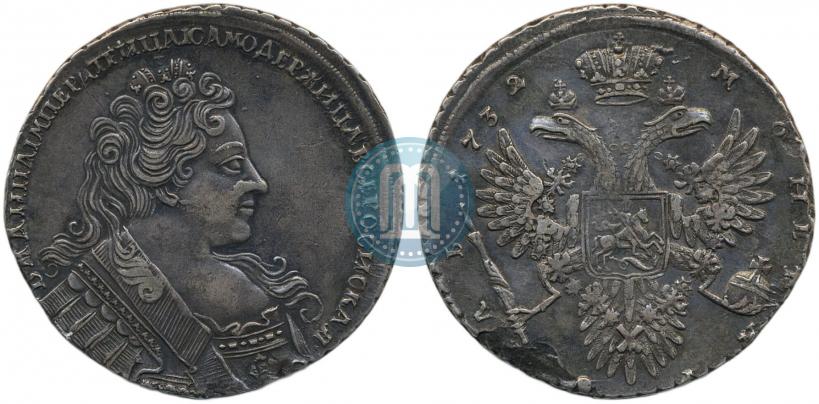 Picture 1 rouble 1732 year  