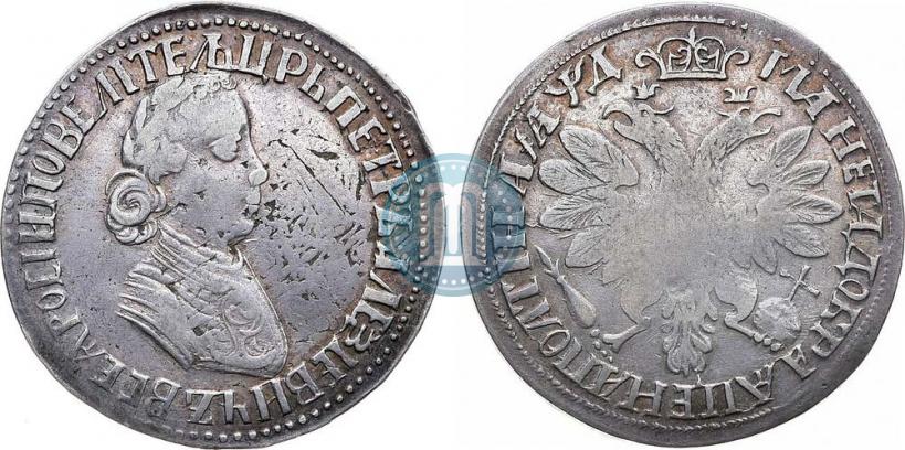 Picture Poltina 1704 year  "Portrait by F. Alekseev"
