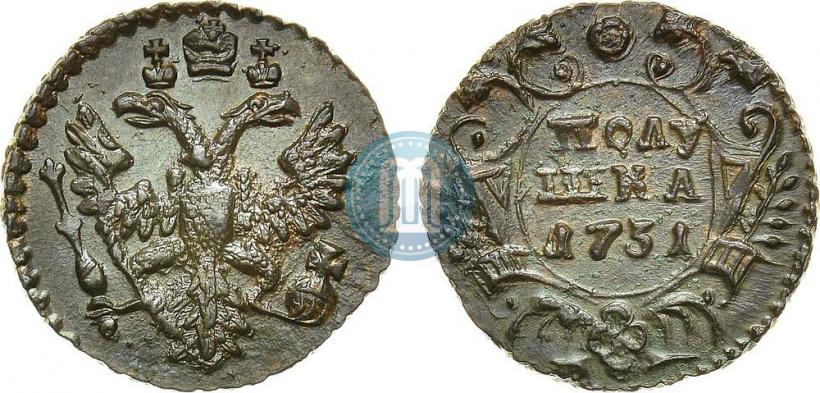 Picture Polushka 1731 year  