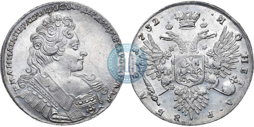 Фото 1 рубль 1732 года  