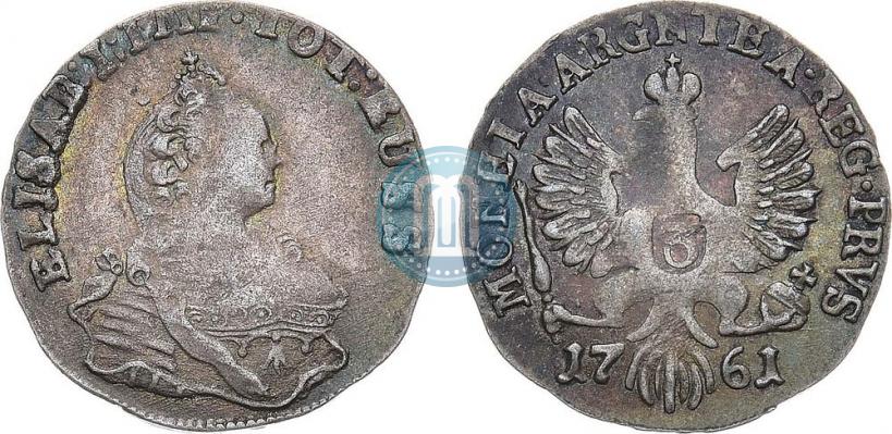 Picture 3 grosze 1761 year  