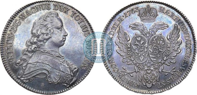 Фото Талер 1753 года P "Альбертусталер"