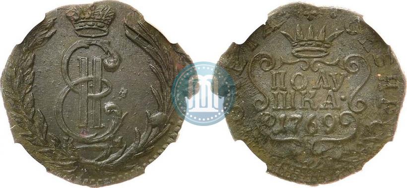 Фото Полушка 1769 года КМ 