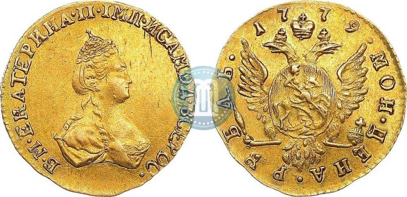 Picture 1 rouble 1779 year  