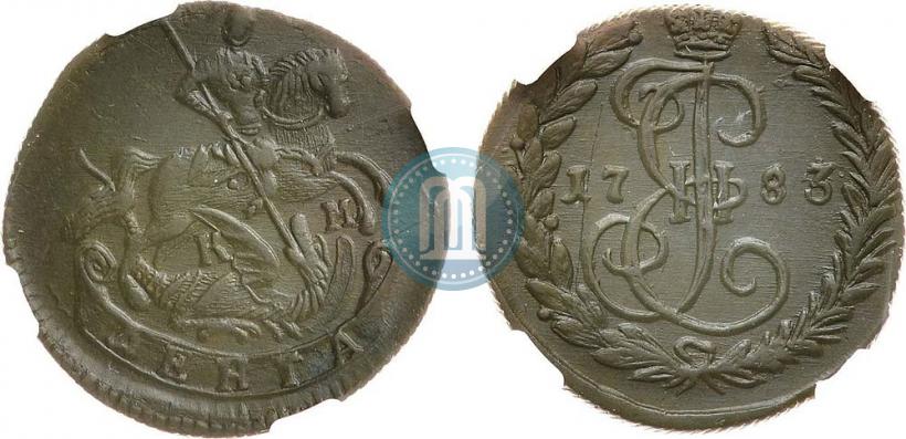 Фото Денга 1783 года КМ 
