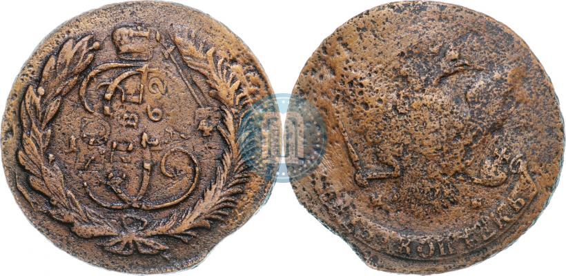 Picture 5 kopecks 1764 year ММ 
