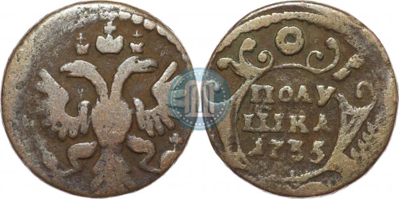 Picture Polushka 1735 year  