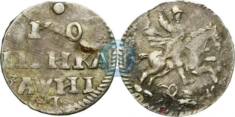 Picture 1 kopeck 1718 year L 