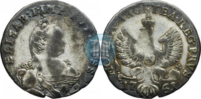 Picture 3 grosze 1761 year  