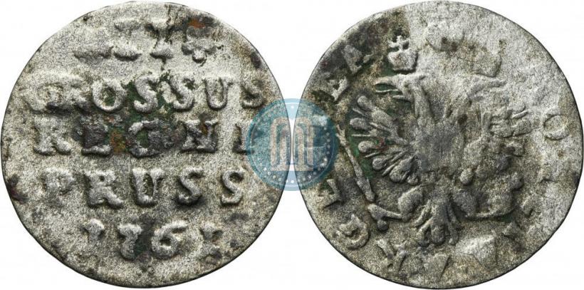 Picture 2 grosze 1761 year  