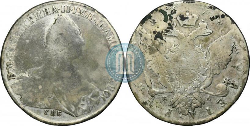 Фото 1 рубль 1773 года СПБ-ФЛ 