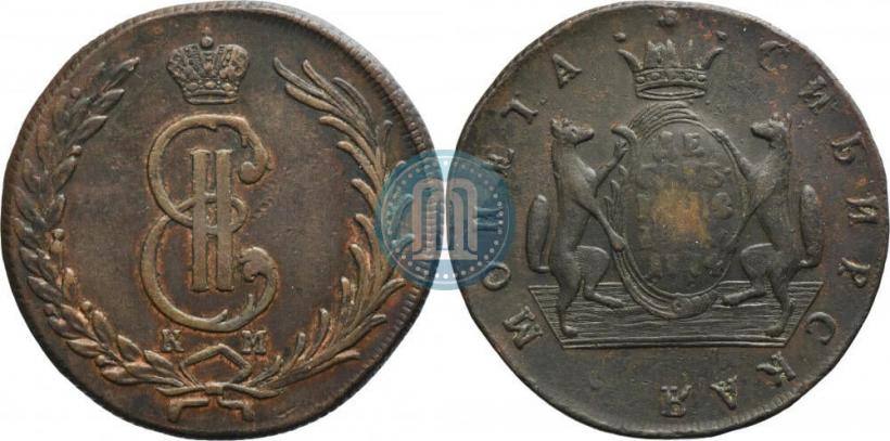 Фото 10 копеек 1774 года КМ 