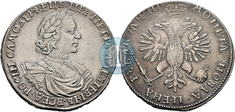 Picture 1 rouble 1718 year OK-L 
