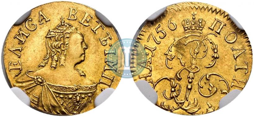 Picture Poltina 1756 year  