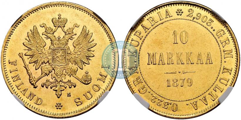Фото 10 марок 1879 года S 