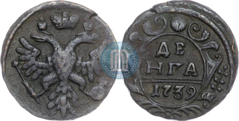 Фото Денга 1739 года  