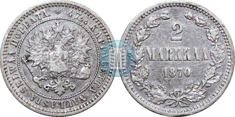 Фото 2 марки 1870 года S 