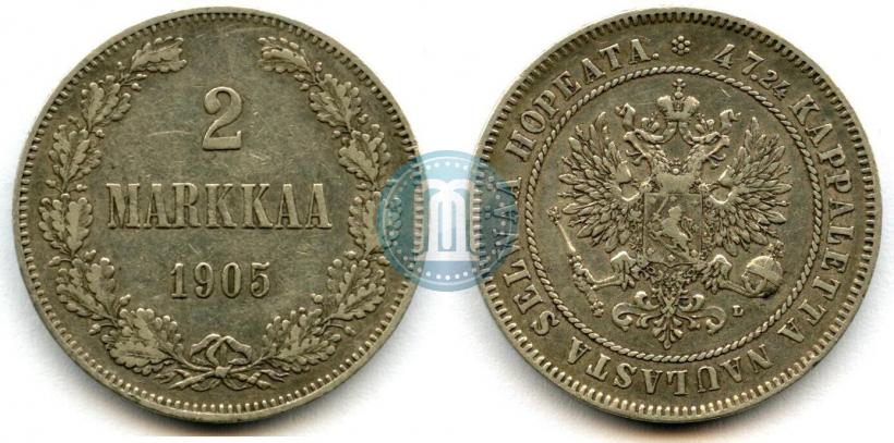 Picture 2 markkaa 1905 year L 