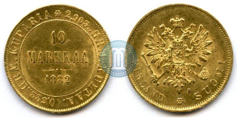 Picture 10 markkaa 1882 year S 